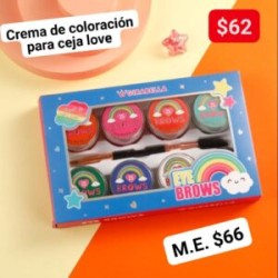 Crema de coloracion para ceja love