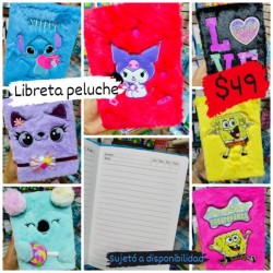 Libreta Peluche