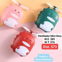 Ventilador Mini Dino