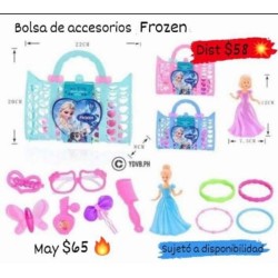 Bolsa de accesrios frozen