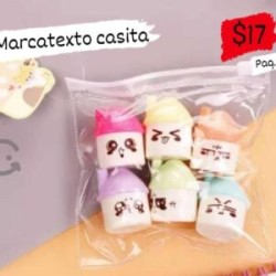 Marca texto casita helado soda