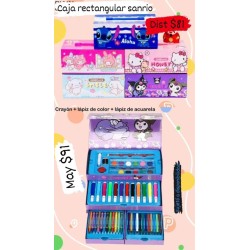 Caja rectangular sanrio