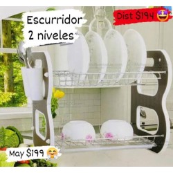 Escurridor 2 niveles