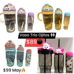 Vaso trio ojitos