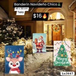 Banderín navideño chico