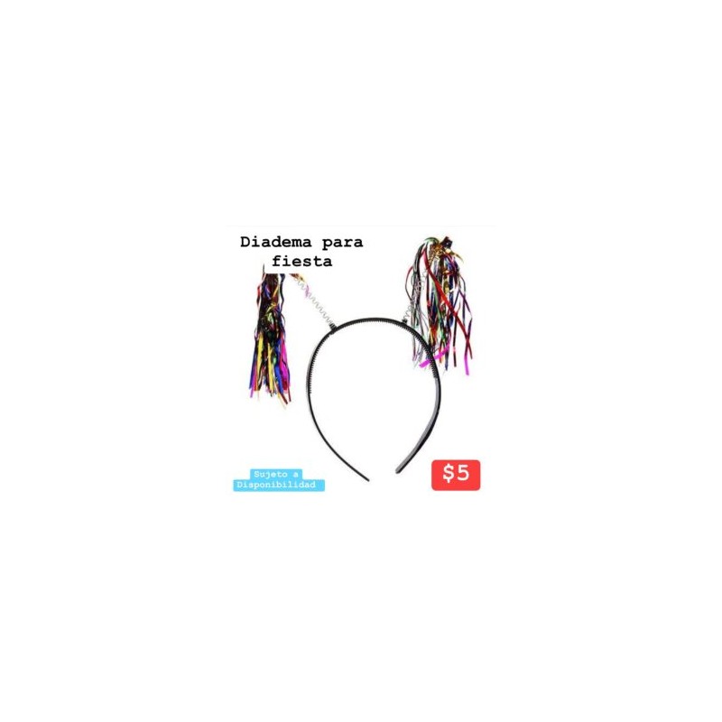 Diadema para fiesta