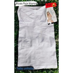 Blusa faja blanca