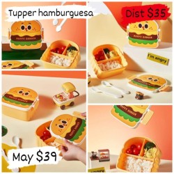 Tupper Hamburguesa