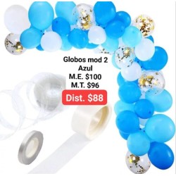 Globos mod 2 Azul