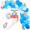 Globos mod 2 Azul