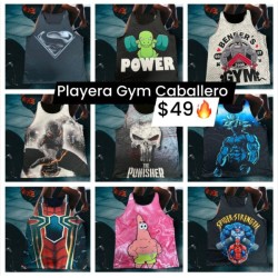 Playera gym caballero