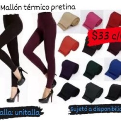 Mallon térmico pretina