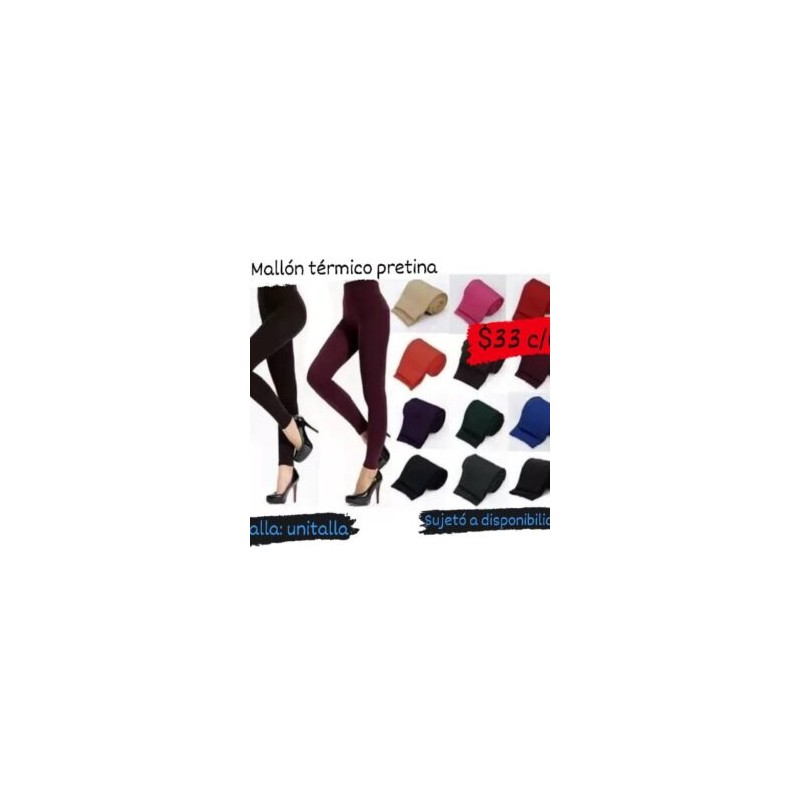 Mallon térmico pretina