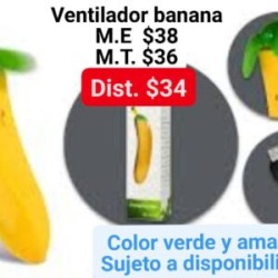 Ventilador banana