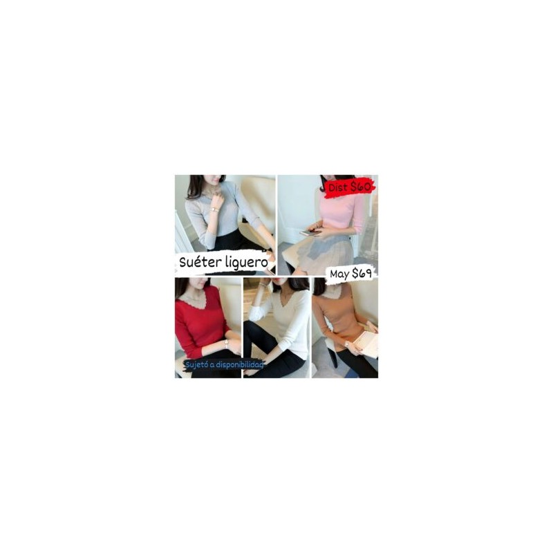 Sueter ligero